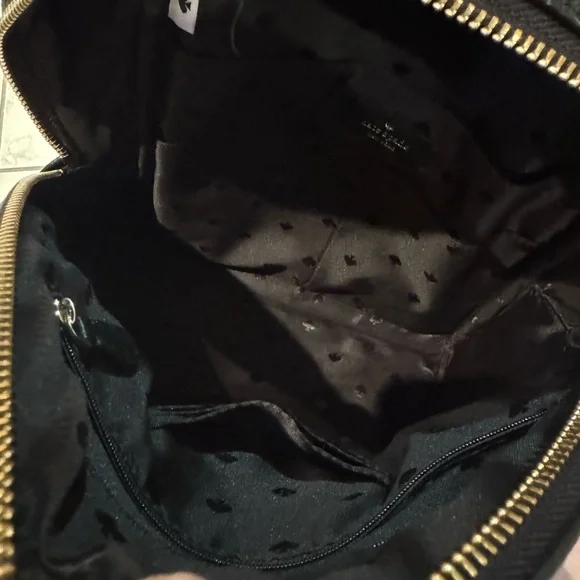 Kate Spade Black Textured Backpack - Picture 10 of 10